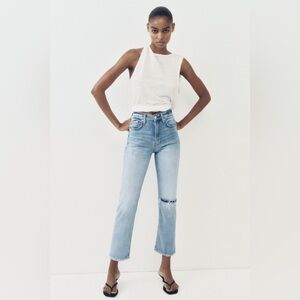 HIGH RISE - CROPPED - SLIM, ZW ZARA WOMAN JEANS